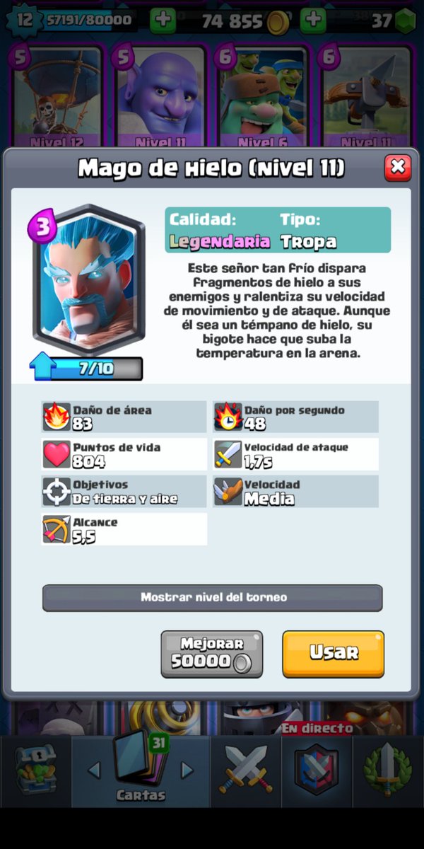Alguien con toque legendario?