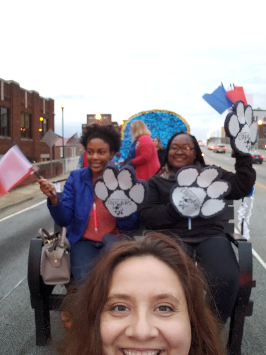 Hilarysh's tweet photo. It was an honor to ride on the #parade float for @CSUSGA1 @StudentLife_CSU @ColumbusState  for #csuhc18 #homecoming #downtowndomination #studentgovernment https://t.co/ddYeduOaq0