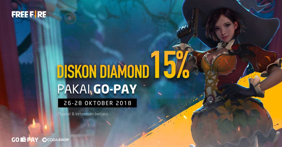 Gopay Indonesia على تويتر Top Up Diamond Free Fire Kamu