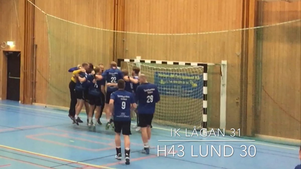 Webb-TV: IK Lågan tog femte raka segern - 31-30 mot H43 - skanesport.se/2018/10/27/web…
