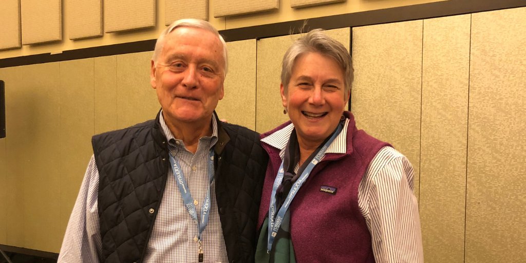GreenwoodVT's tweet photo. TY #DyslexiaCon18 for bringing together colleagues and experts from around the world for another informative gathering of educators. #AnneSwayze Asst Head of #TheGreenwoodSchool with #JayRussell, head of #WindwardSchool https://t.co/3M4UYVJwlI