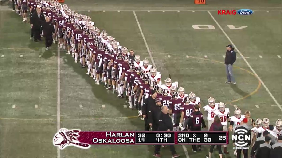 klein_she's tweet photo. Oskaloosa Indians had a great season just fell short tonight. https://t.co/Uy8HQlj8N7