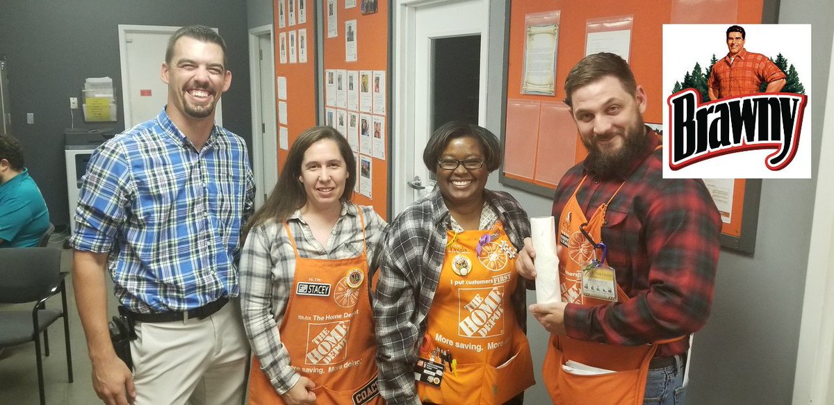 Flannel Day at #teamtramonto brought us a surprise celebrity "The Brawny Man". #cam2018 #D130driven Great job team!