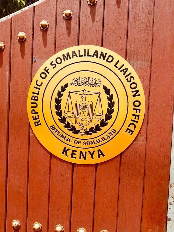 HornD_Arabic's tweet photo. #Somaliland Foreign Minister Dr Saad Ali Shire officially opens Somaliland new Liaison Office in #Kenya. https://t.co/C06BVb7Uyr