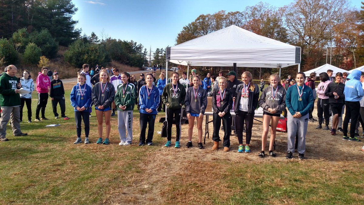 Lots of top 10 individual finishes from Hopedale XC athletes today!