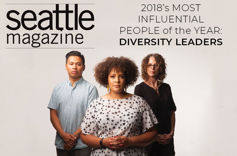 SMDiversity's tweet photo. SM Diversity's very own Steven Matly named one of @Seattlemag's Most Influential People of 2018 for his groundbreaking work in diversity and inclusion.
Read more at https://t.co/uXEIg0CPxT
#diversity #inclusion #seattle #magazine #leaders #most #influential #mostinfluential2018 https://t.co/HbiOoQPEH8