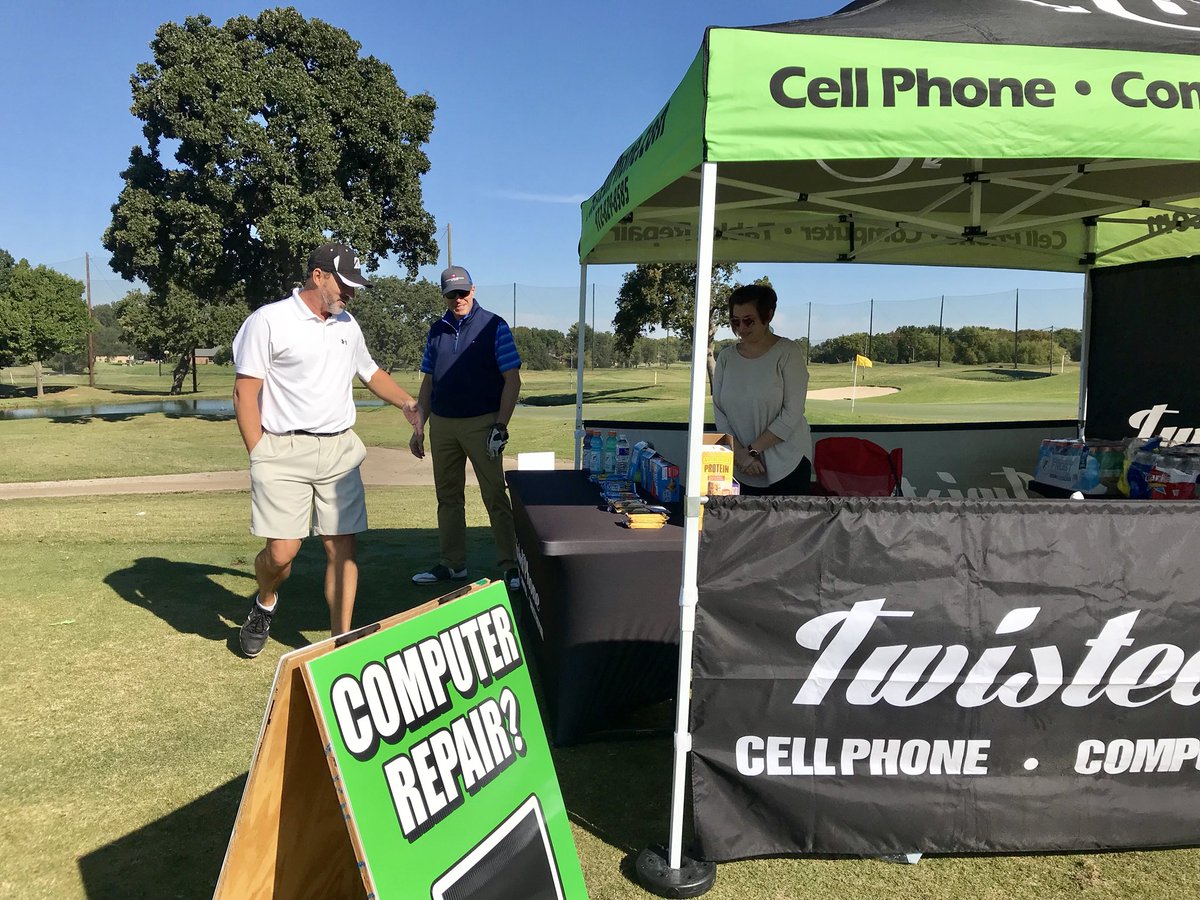 TwistedTechIT's tweet photo. We had a blast at the The Mansfield Area Chamber of Commerce golf tournament today! Although we didn’t place 1st our team was pretty solid! ⛳️😃 https://t.co/LwRpMyC05v