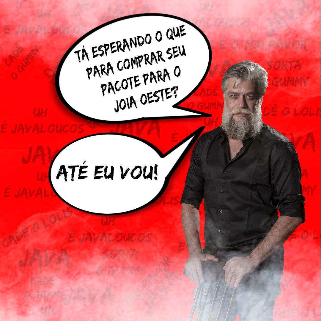 javaloucos_'s tweet photo. Já comprou seu pacote? 🤔
Vai deixar o Fabião na mão, cara?! 😂
#GoJava #VamoProJOIA https://t.co/0eBNDZDXlJ