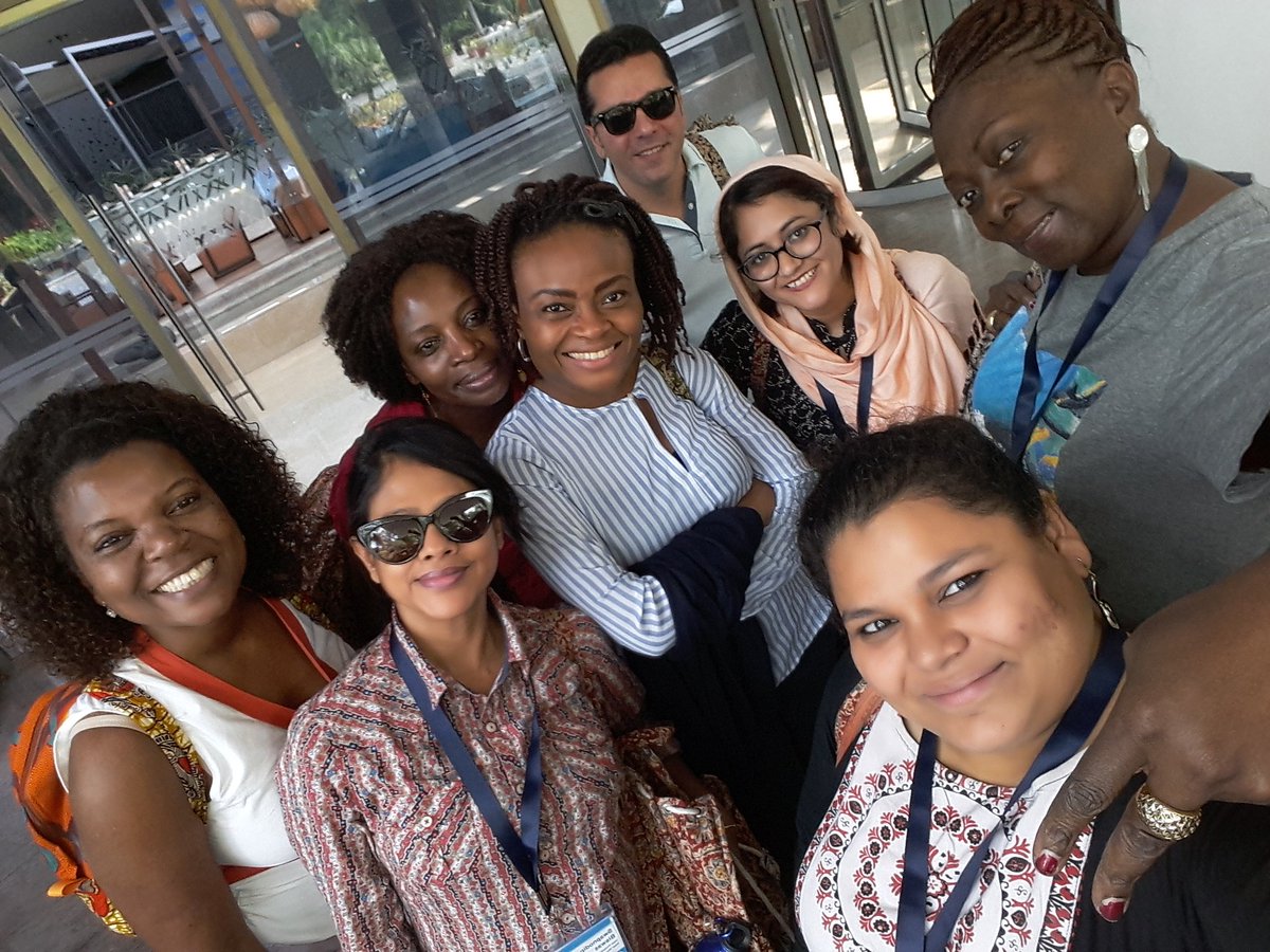 DevinaSarwatay's tweet photo. #DepartmentofCommunication @HydUniv with @UNICEF is conducting the face to face workshop for #C4DGlobalCourse. I'm a Field Coordinator for a group of international participants who have been assigned an organisation for #fieldwork. These are glimpses from the first meeting. ☺ https://t.co/Ad6JqVfkEa