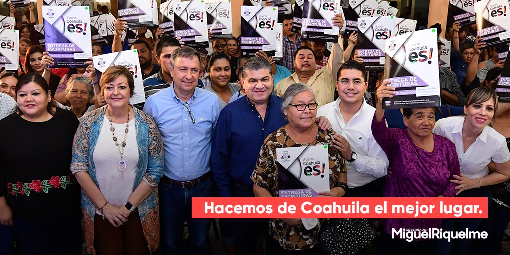 Generamos las mejores condiciones para los coahuilenses.