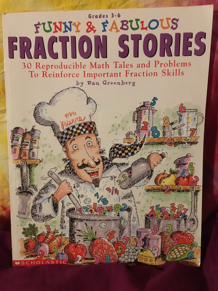 MathWithMissS's tweet image. Excited to combine math and literacy with a fraction story next week! #LUmathmethods #iteachmath #iteach7th