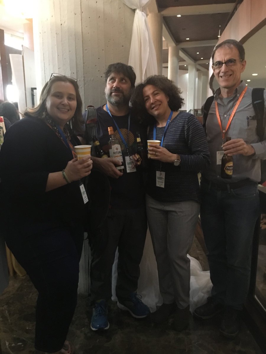 Lagomarsino_L's tweet photo. We are already beginning to celebrate the next @XIICLB2018 with a bit of #Cuban rum. (With Riki Riina back by popular demand.) #VIICLB2018 #CLB2018 #roncito #cuba2022 https://t.co/JmxG7MC5nk