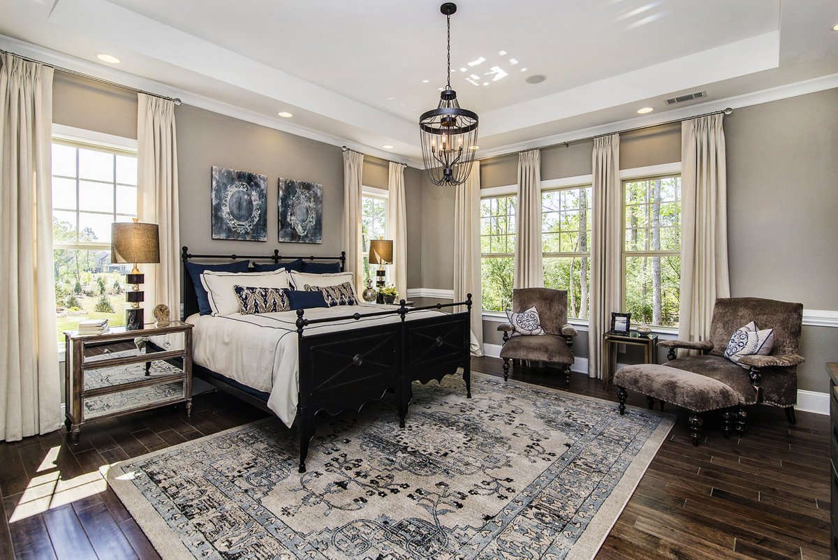Get the #sophisticated #bedroomsuite you deserve… bit.ly/2JsqaGt with #TaylorMorrison #charlotte #homes. #realestate #home  #interiordesign #interiors #decorideas