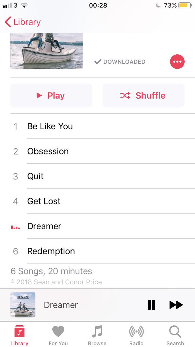 katexlee_'s tweet photo. I should be asleep now and I have to get up at 6 for golden discs but I just can’t sleep after my favorite songs just came out I’m so proud of yous see yous soon:))) @sean_conorprice #DreamerEp 💙💎🌎 https://t.co/mjdGau5TFp