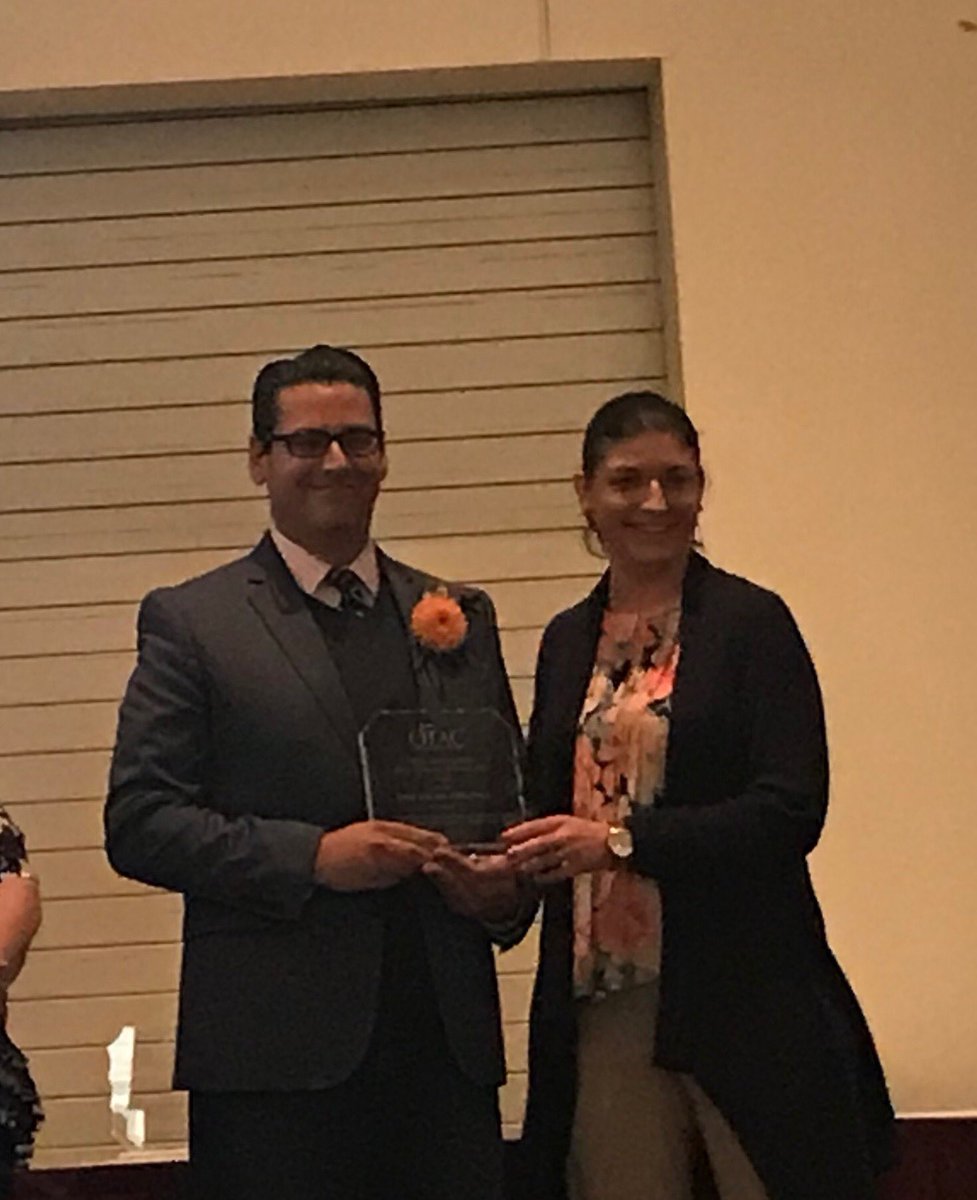 SabrenaMcCarley's tweet photo. #otacconf2018 @OTACnews congrats Jerry! #GOTOOT https://t.co/LDcy8tbs16