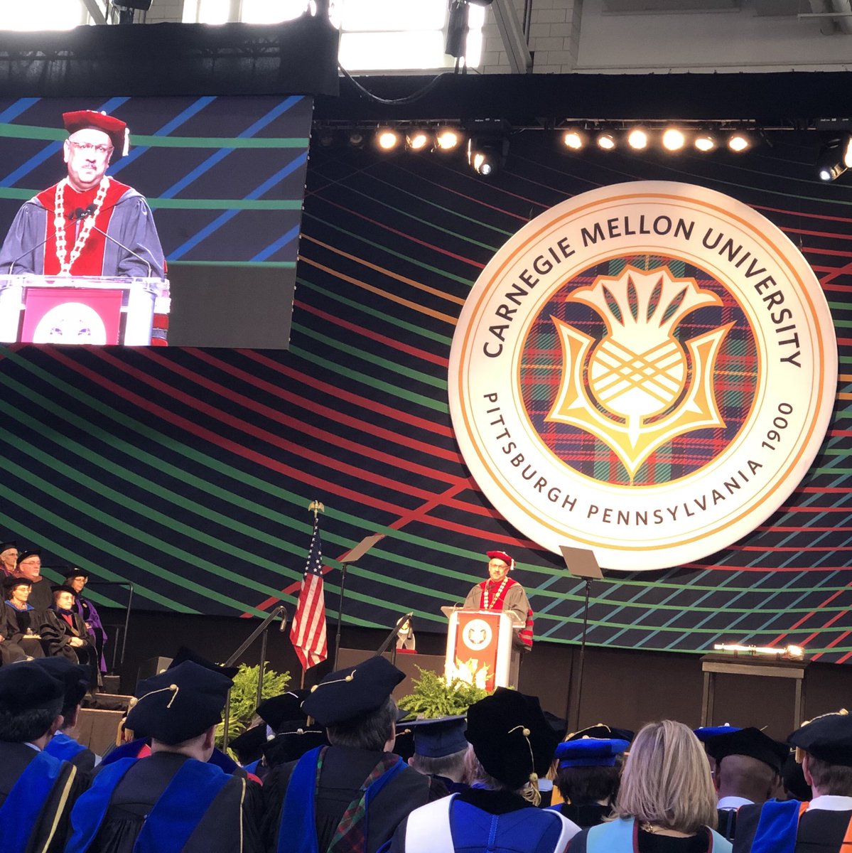 cathylewislong's tweet image. Inauguration of Dr. Farnam Jahanian as the 10th president of @carnegiemellon!
His leadership, energy, and humility set a new tone and strong vision for CMU to lead at the intersection of tech and humanity. #CMUFarnam