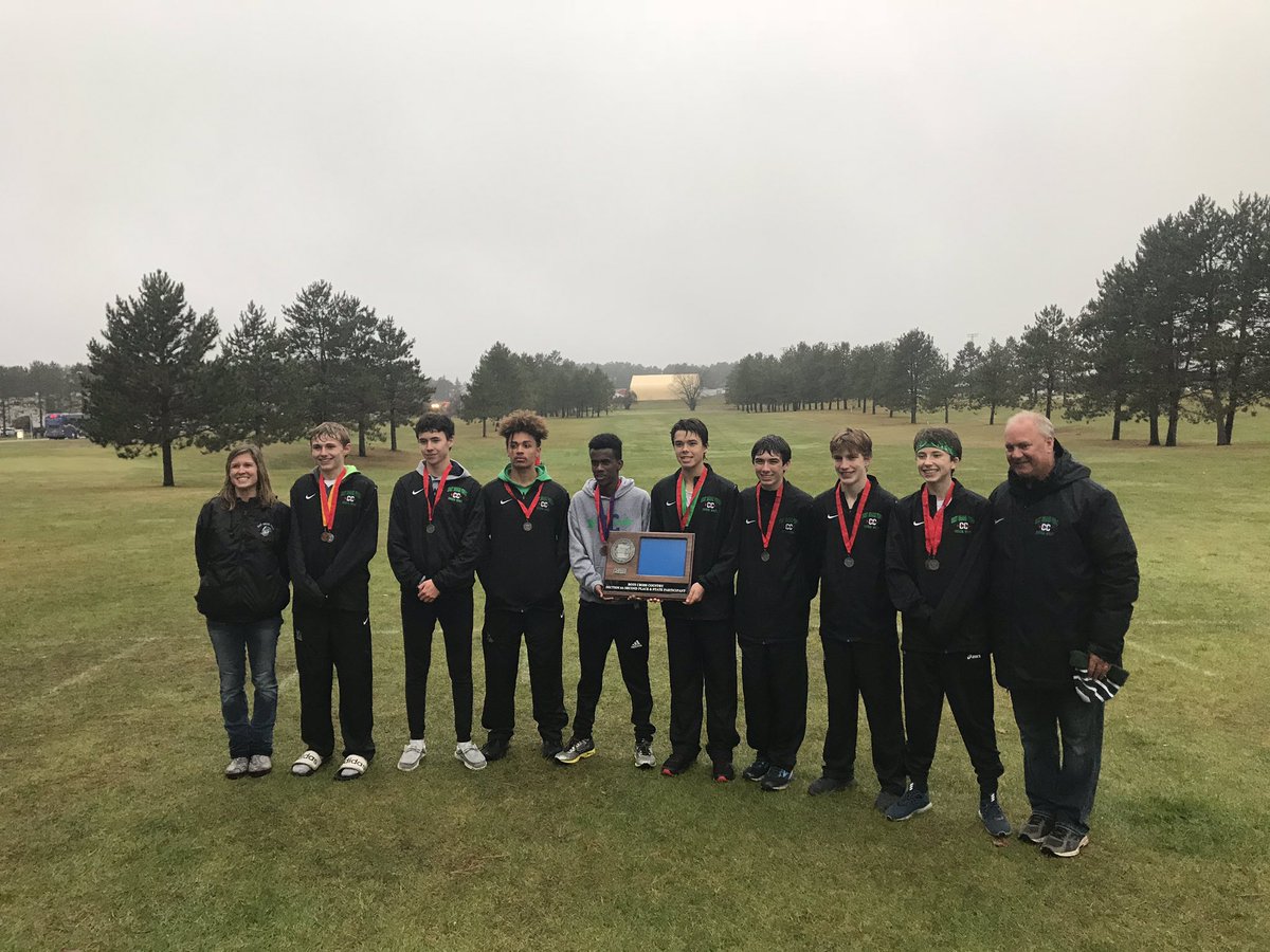 EGFXC1's tweet photo. Both boys and girls took 2nd place at the section race!!! Off to State!! https://t.co/4G1Ecasg4Y