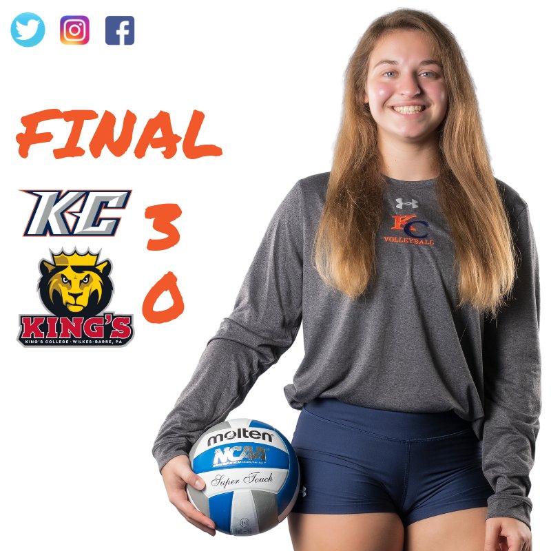 KCGiants's tweet photo. FINAL: @Keystone_VB defeats @KingsMonarchs 3-0 as Erika Schwoyer hits .533 (9-1-15). The Giants will host @RosemontRavens tomorrow for Senior Day! https://t.co/dYLZumplHg
