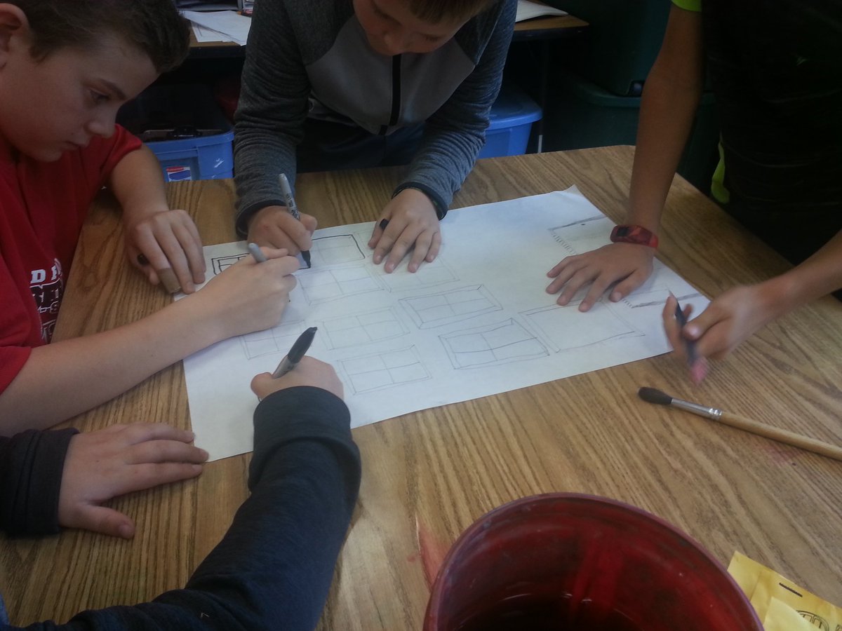 matney_art's tweet photo. Working as a team to add color to our mural like Rafael Lopez and his neighbors in Maybe Something Beautiful. Celebrating Read for the Record. #mybedford #ReadfortheRecord #ReadConnectSucceed https://t.co/citFG4PkJR