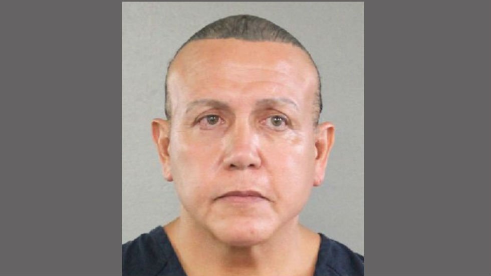 thehill's tweet image. Suspect charged with five federal crimes for mailing bombs to Dems hill.cm/sR9zBSL