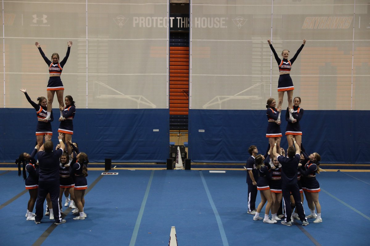 utmartin's tweet photo. Great job to the UT Martin Cheerleaders! #Pyramid2018 https://t.co/PM20MSIvkF