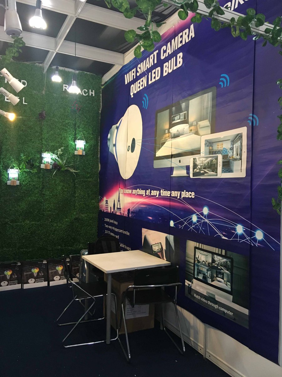 Our product show is kicked off in HK lighing fair today!
Welcome to visit!
New item of queen bulb speaker/Led mirror lamp/Led linear light/led down light sync up to 12 bulbs will be shown in this fair!
5E-E11 Oct 27-30th, 2018
hashtag#lighting fair hashtag#wifi hashtag#bluetooth
