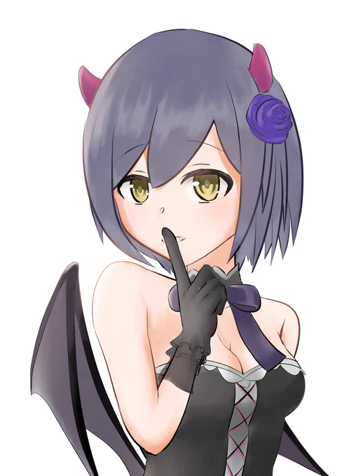 ハロウィンしずりん落書き #凛art 