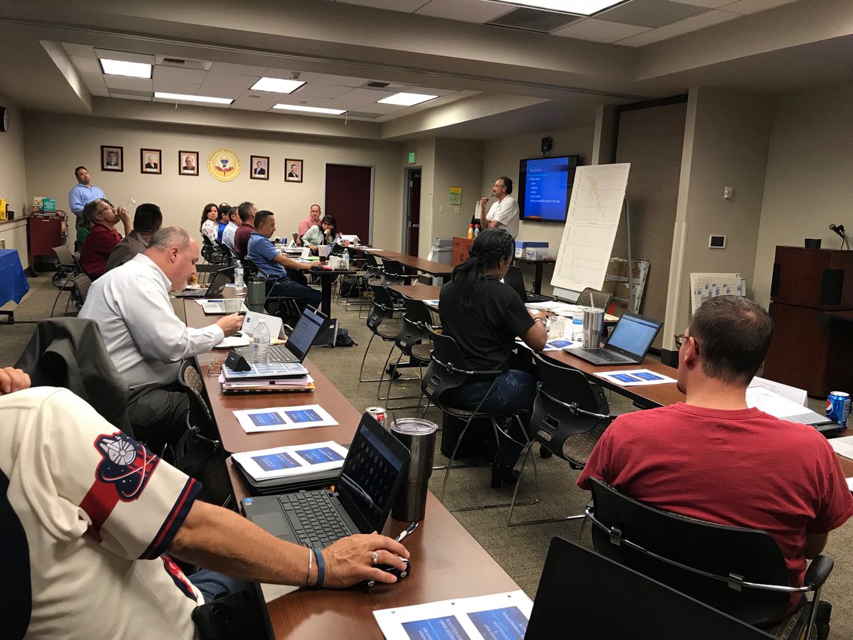 mgacsa's tweet photo. Welcome to Fri PM of the 2nd weekend (of 10 total) of ⁦@ACSA_info⁩’s School Business Academy hosted at the San Bernardino COE &amp; directed by distinguished ACSA BS (Business Services) Council member R. Darrin Watters—topic for tonight is “Maintenance &amp; Operations”...whew! https://t.co/BvQXFUGD3h