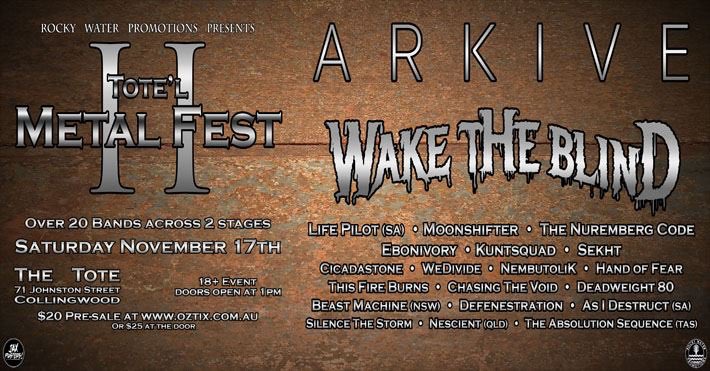 NurembergCode's tweet image. Hey peeps! We&apos;ll be back in action on the 17/11 @ Tote&apos;l Metal Fest 2 with a bunch of awesome bands, come down, have a mosh, it&apos;s gonna be a good time 🍻🤘 #thenurembergcode #totelmetalfest2