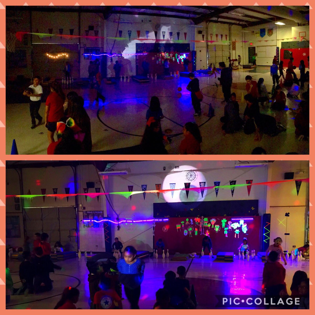 SwintCecilia's tweet image. Cable Cubs had a blast today with their very own black light bowling alley! 🐻🎳 Fun Friday’s are one of their favorite days! What a wonderful way to end a fun filled week! @edehoyosART @judi_lunstrum @NISDCable #ThisisCable