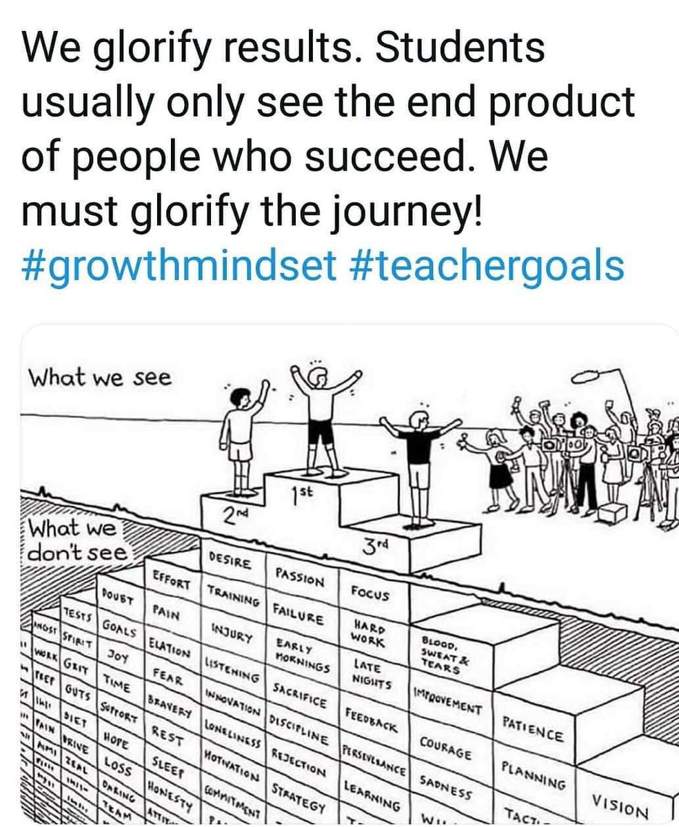 MsdelCastillo09's tweet photo. The journey is more important than the end result. https://t.co/35ASVDeWfy