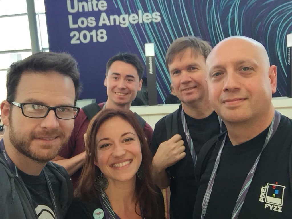 lauraashleycoop's tweet photo. Another inspiring #Unite! Last year I was creating spaces as an Architect, and becoming seduced by the potential creativity of game design. Now I’m here as a #gamedev and super inspired to continue creating @RaveRunnerVR and more! #unitela2018 https://t.co/I87IFl2da5