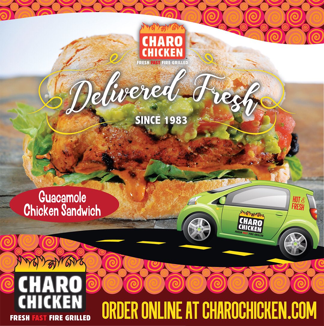 CharoChicken's tweet photo. Running late? Don’t hesitate...Real Recipes, Real Food, Really Delicious...Charo Chicken.
#huntingtonbeach #sealbeach #longbeach #greatlocalfood #lemongarlicchicken #moesfamouspotato https://t.co/CAOtrKDVK1