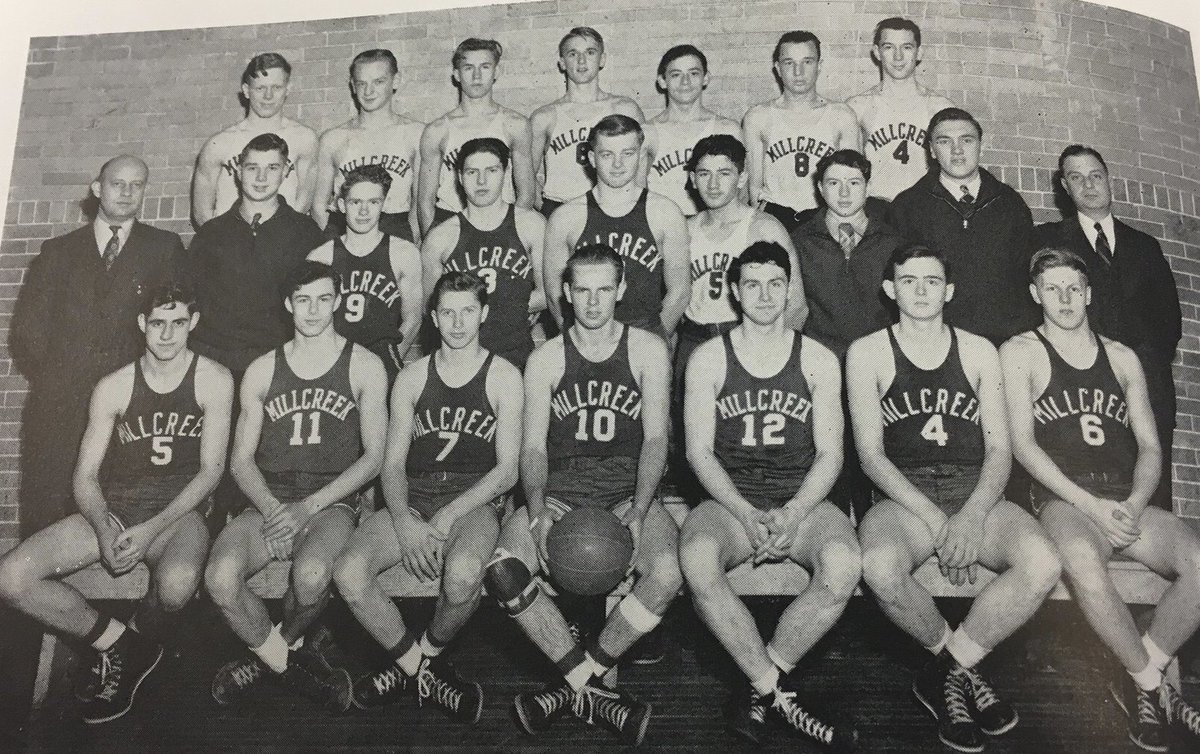 42: The 1941-42 season saw the Millcreek Trojans win their first Erie County League (ECL) Title in 13 years. That season sparked a stretch of 6 straight ECL Titles from 1941-1947! Also, the 41-42 team was the oldest team ever with an average grade of 11.8!