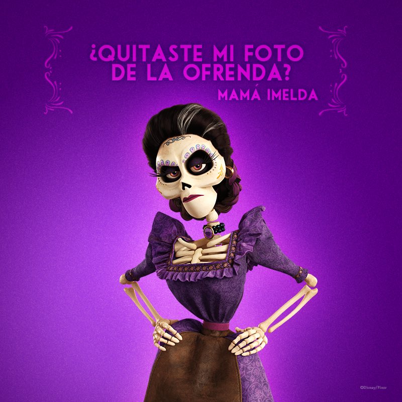 angelicavale's tweet photo. Hoy regresa @PixarCocoMx a cines hasta el 1ero de noviembre... Revive tu momento... #CocoEnCines https://t.co/DkdKwtW35O