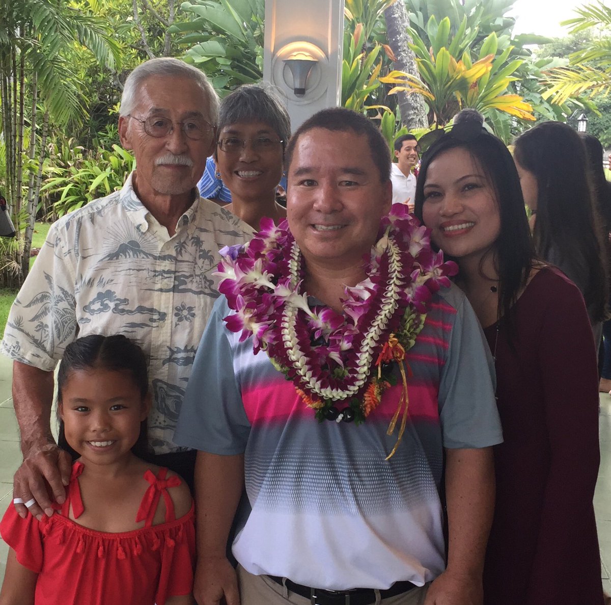 Recognizing great teachers at the 2019 Teacher of the Year Ceremony! Kauai’s honoree Sean Doi amongst the other District teachers, dignitaries &amp; family. AWEsome! <a href="/HIDOE808/">Hawai‘i Public Schools</a>