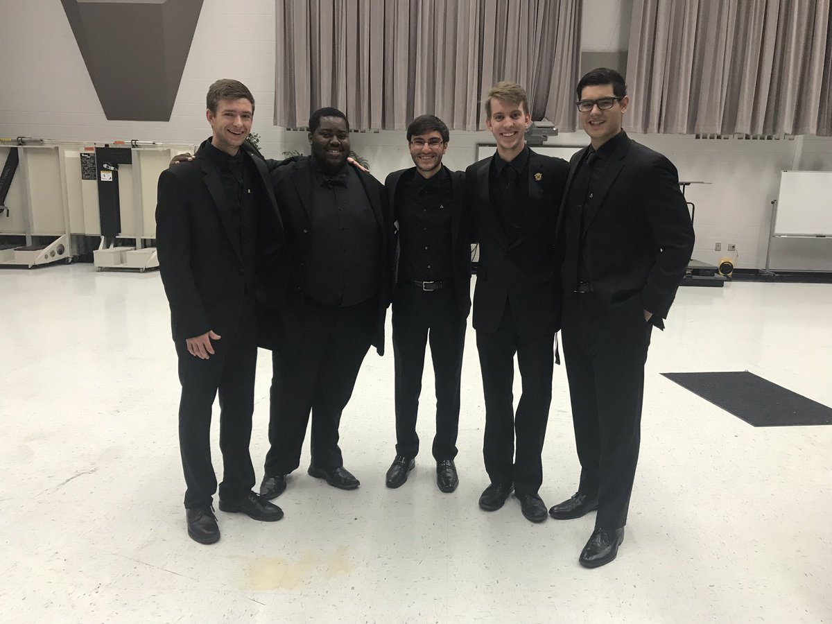 Great picture of the brothers involved in tonight’s Choral Concert!