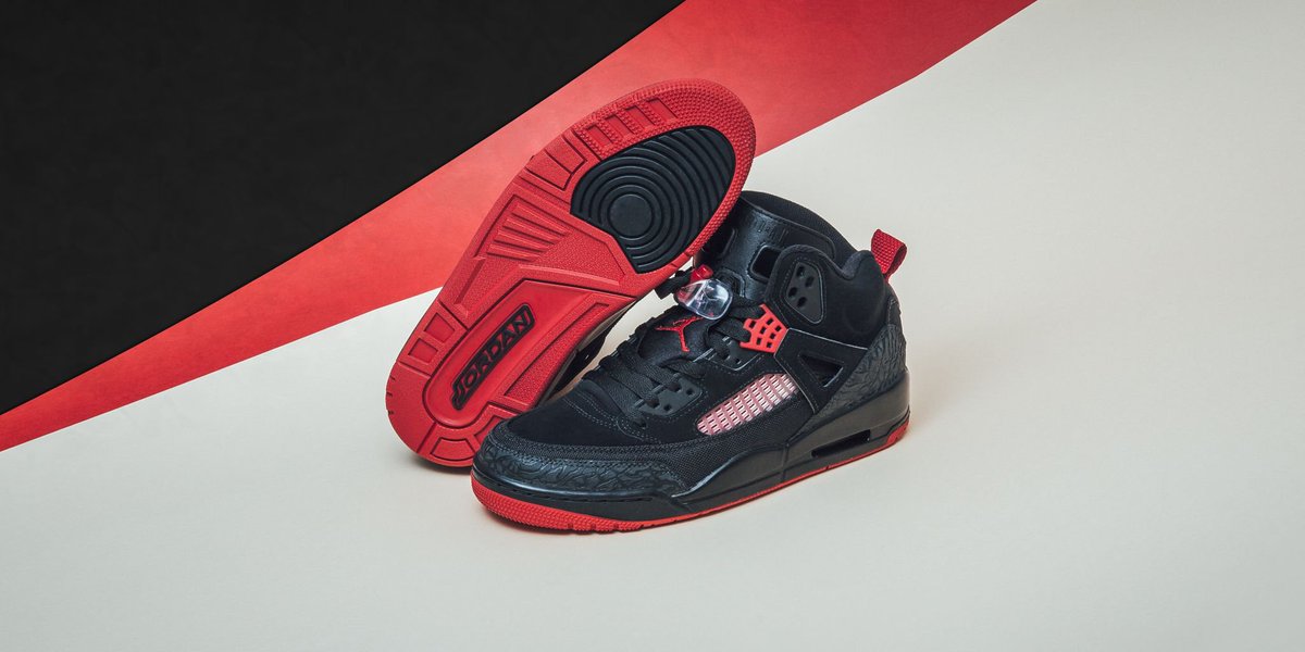 jordan spizike black gym red anthracite