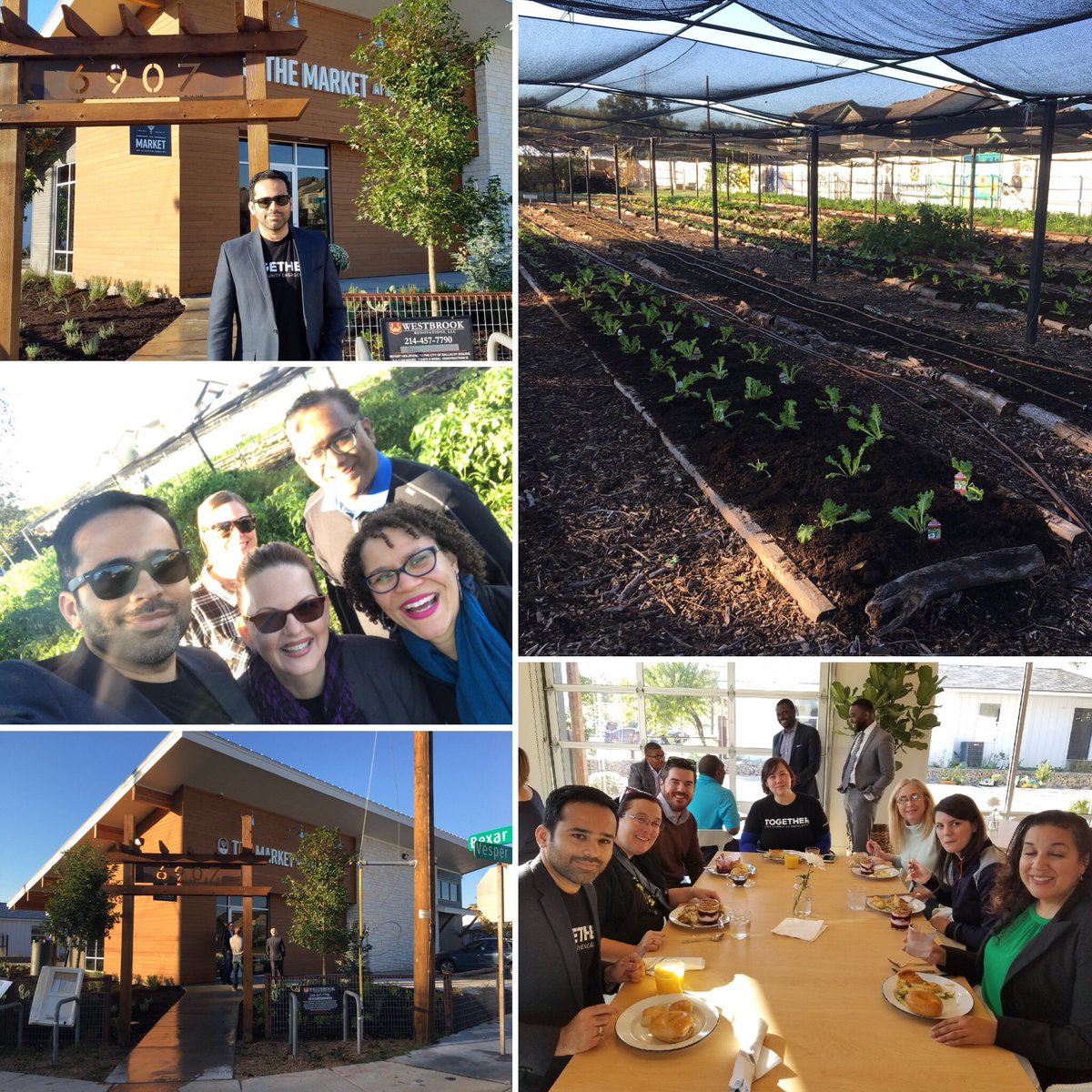 Farshoris's tweet photo. #ATTCommunityChampions had breakfast @BontonFarms market &amp; cafe, which is opening soon. Bonton neighborhood in Dallas is a food desert &amp; this market &amp; café will offer fresh food options to its residents. Great cause, amazing staff &amp; food is delicious. #ATTImpact #ATTemployee https://t.co/hww56o4xfJ
