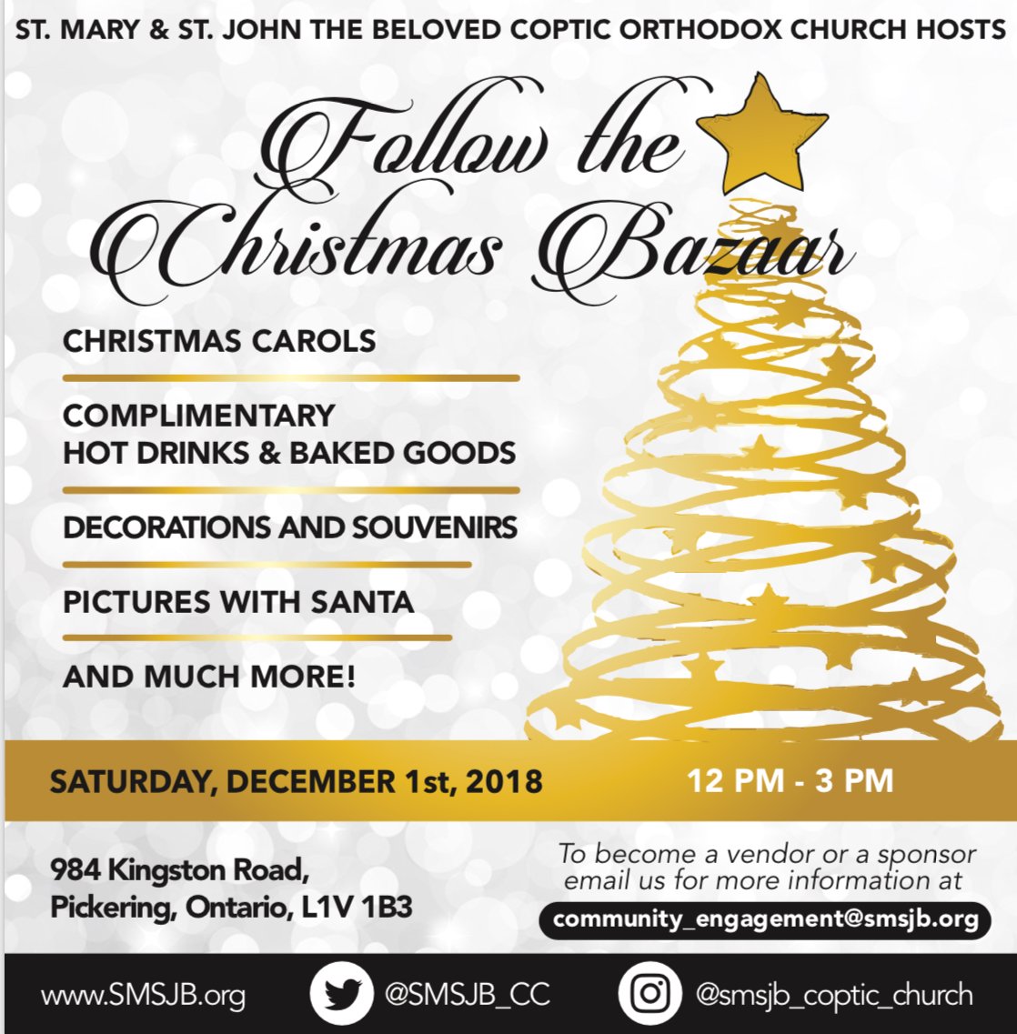 SMSJB_CC's tweet photo. Join us on December 1 from 12 to 3 pm to enjoy #Christmas #Carols #Souvenirs #Santa and more https://t.co/GtKHqEJ4cj