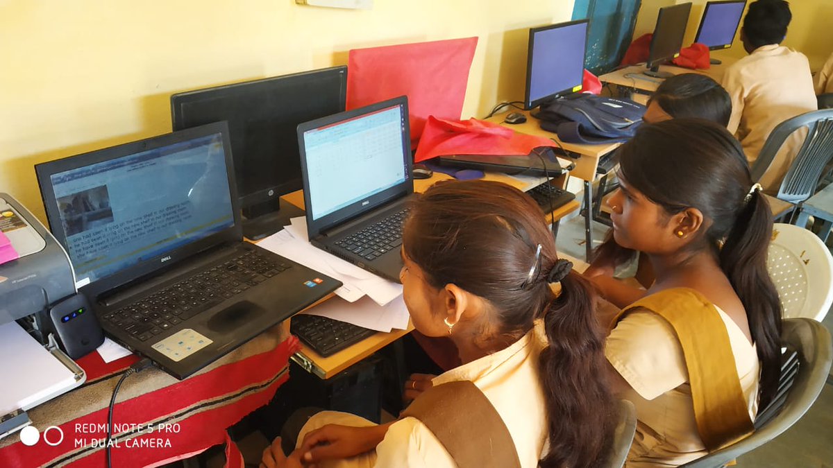 arthanvi's tweet photo. Glimpses from Govt ICT schools of #Jhalawar. Students of class 9 appearing in district wide benchmark test as part of #ProjectUtkarsh

#quizacademy #moinee #education #DigitalIndia #inclusion 

@nexusofgood @PrakashJavdekar @narendramodi @_DigitalIndia https://t.co/P6wVIhpLhy