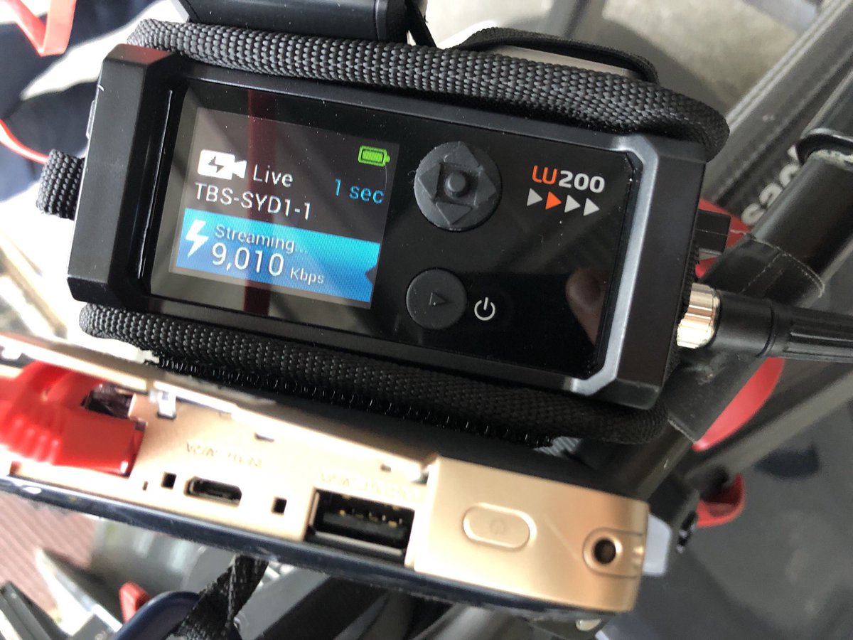DanTVusa's tweet photo. More dramatic developments in the US mail bomb story - Great to provide HD live shots for Australia’s No.1 morning show @sunriseon7 via my @LiveU #LU200 from New York to Oz. Always good to work with @Channel7 https://t.co/afBi8BJlvv
