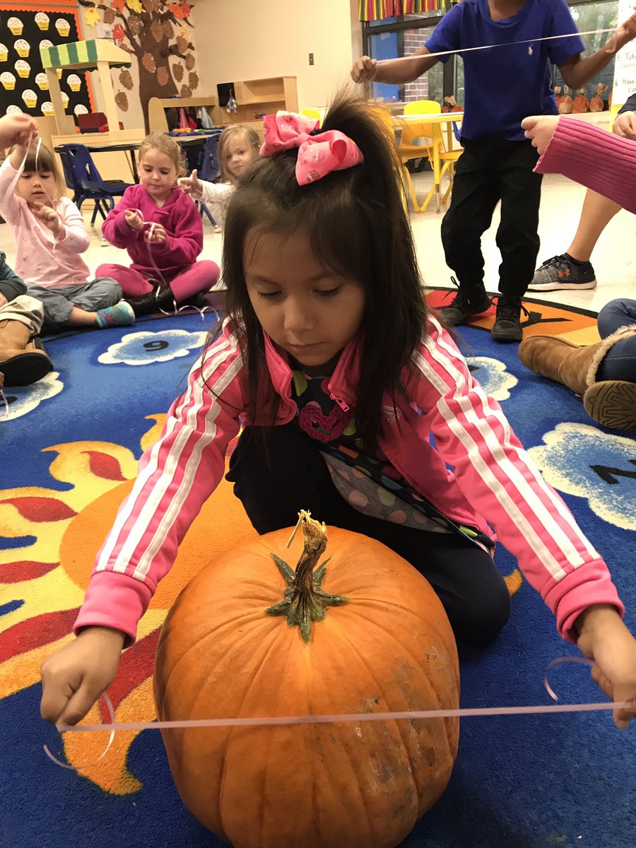 jbrownatJP's tweet photo. We talked about pumpkins all week long. We made pumpkin play doh, measured the pumpkins, and even carved a pumpkin. #pumpkins #Prek4AL @AYatJPpreK4 https://t.co/ao4wMWJkow