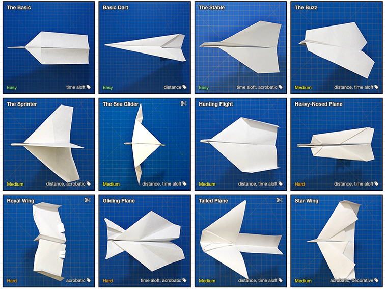 TeachThought's tweet photo. A Really Cool Database For Paper Airplanes - https://t.co/ou6gFdz5kg https://t.co/UMTQf8qrsT