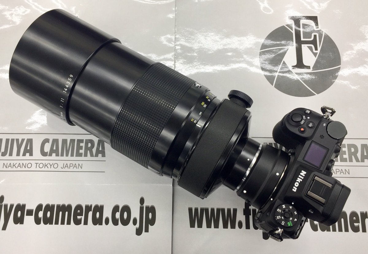 Nikkor 1000mm f/11 reflex lens on the Nikon Z7 mirrorless camera: