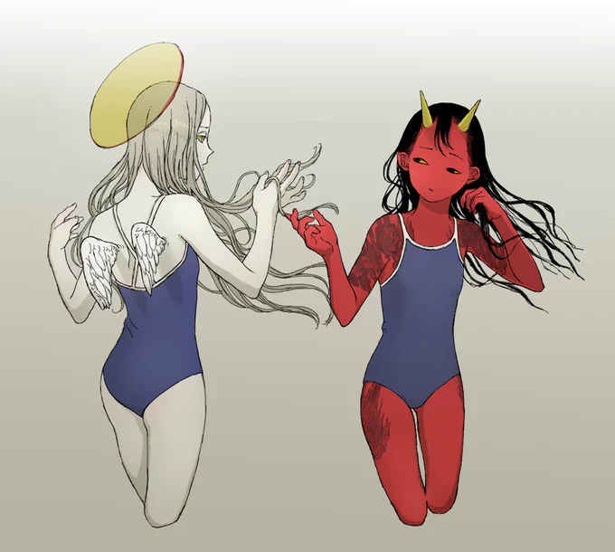 鬼の人前も描いてるなと思ったら前にもわりと描いていた 