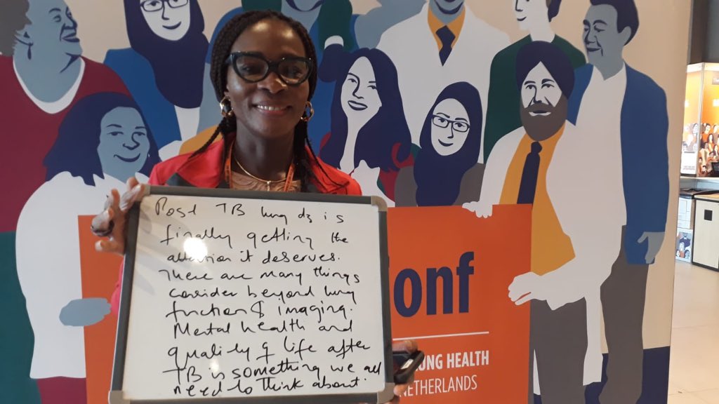 IMPALA_NIHR's tweet photo. Mental health &amp; quality of life after TB is something we all need to think about. Uju Ozoh shares her #postconferencereflections from #UnionConf https://t.co/6zhb2RR9th