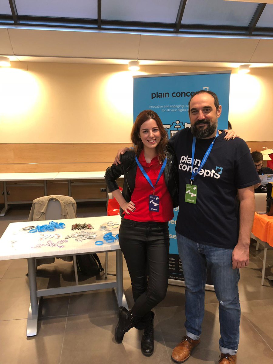 plainconcepts's tweet image. Ya tenemos listo el stand de #plainconcepts del #SPSBCN 👏🏾👏🏾👏🏾 pásate y no te vayas sin tu pulsera!
Recuerda que nuestra MVP @olgaamarti estará dando charla
@spsbarcelona #showmethecode #talkischeap #sharepoint #sharepointsaturday #office365 #o365 #developers #technology