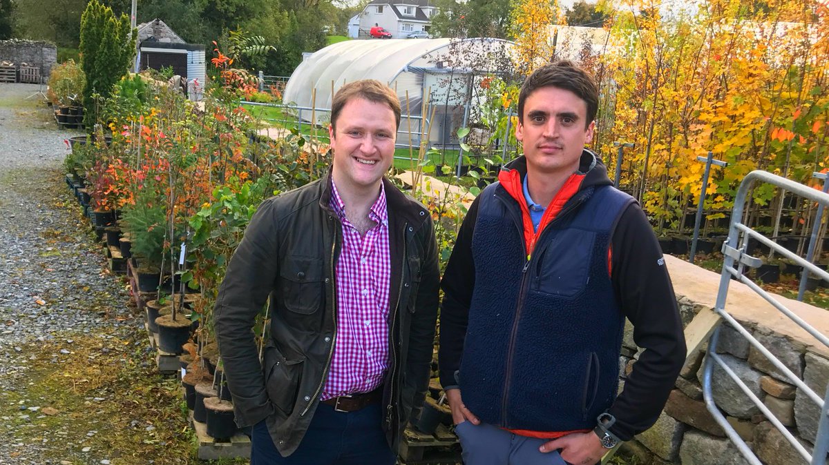 From little acorns great oaks grow - so goes the popular school motto - well a man who knows all about growing trees from seed is Jonathan Jackson <a href="/papervaletrees/">Jonathan Jackson</a> - <a href="/davidgmaxwell/">David Maxwell</a> visits his nursery near Rathfriland on this morning's #GardenersCorner