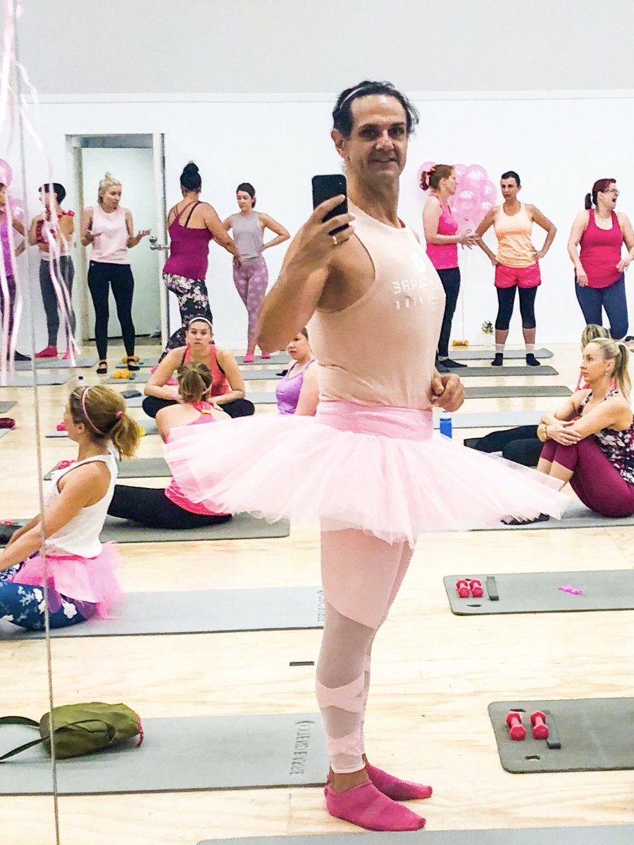 RudiLandmann's tweet photo. I go to a lot of events in a year; and an annual highlight is @xtendbarresc’s “Plié for Pink” — an annual fundraiser for the @nbcfau . #plieforpink #barre #barrebrisbane #xtendbarre #yourbodyonpoint #nbcfaus #breastcancer #breastcancerresearch #lornajane #movenourishbelieve https://t.co/HYea8zFdgf